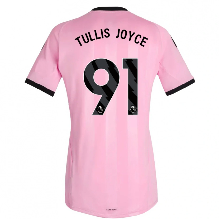 Danxen Męski Phallon Tullis-Joyce #91 Różowy Czarny Koszulka Bramkarska 2025/26