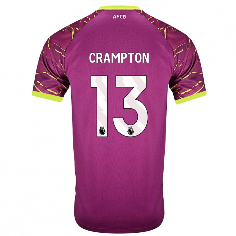 Danxen Męski Kai Crampton #13 Ciemna Magenta Koszulka Bramkarska 2025/26