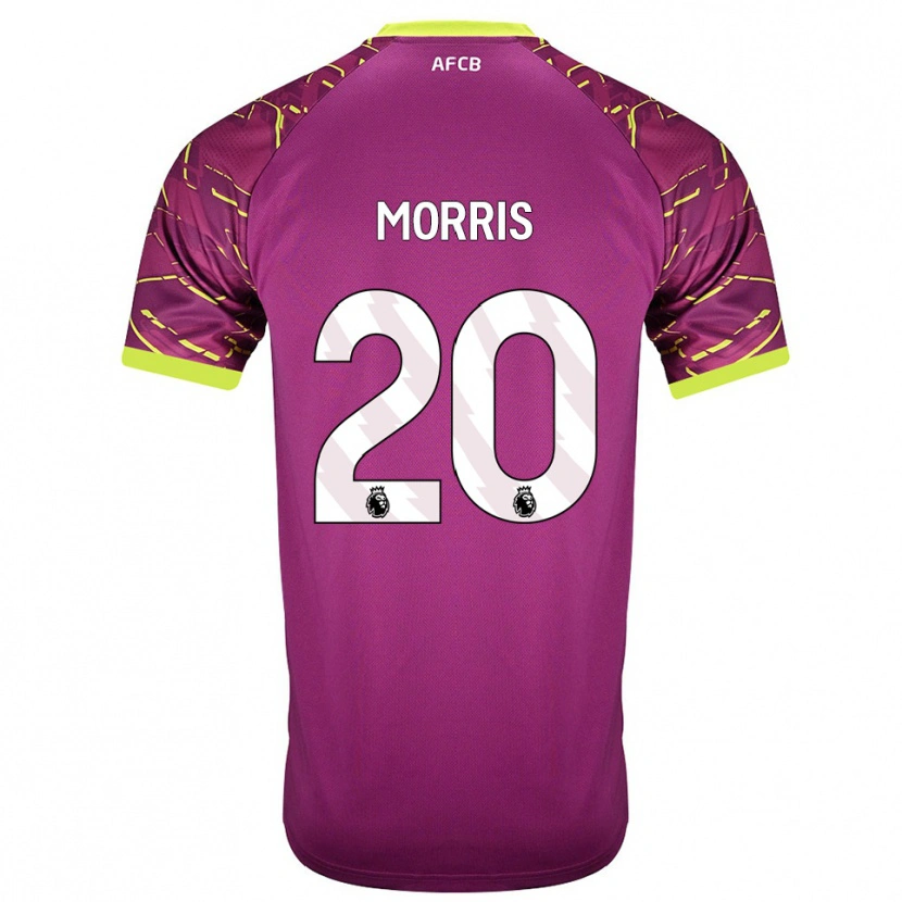 Danxen Męski Caitlin Morris #20 Ciemna Magenta Koszulka Bramkarska 2025/26