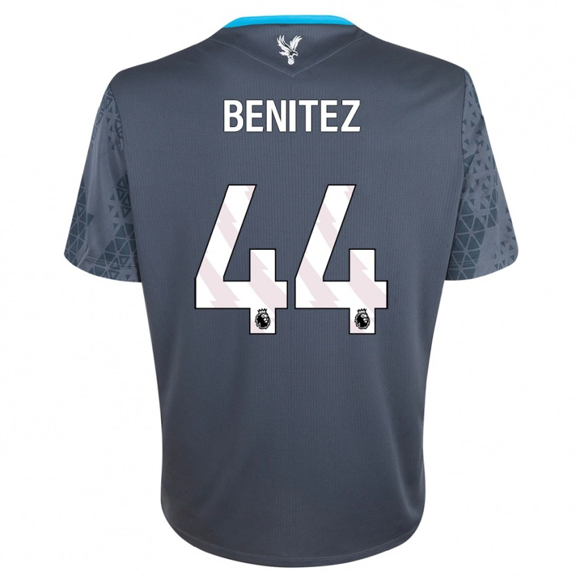 Danxen Męski Walter Benítez #44 Ciemnoszary Biały Koszulka Bramkarska 2025/26