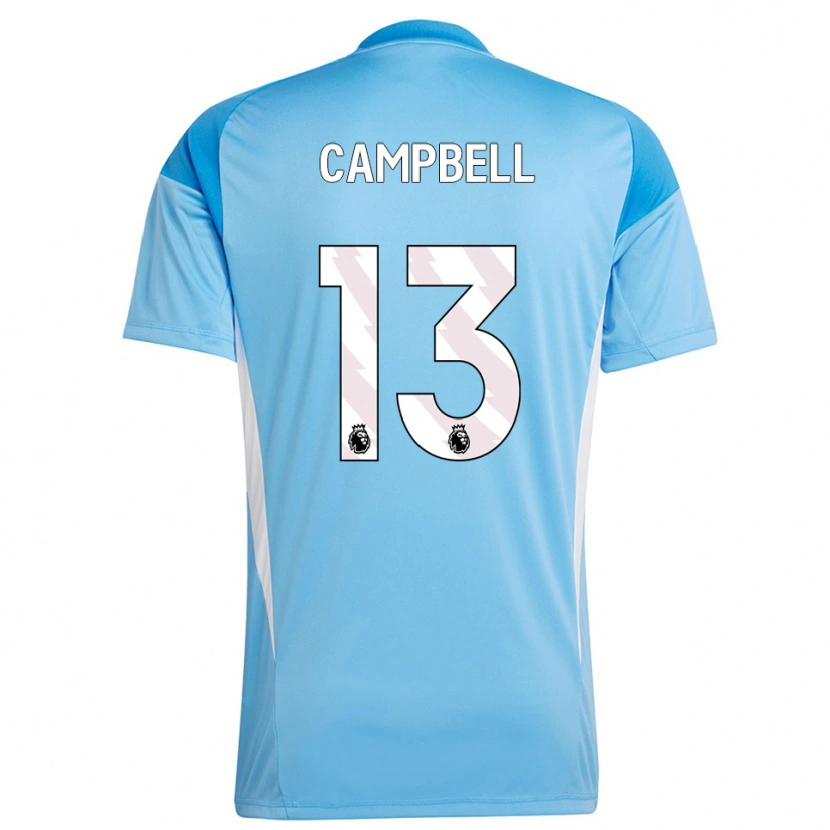 Danxen Męski Luke Campbell #13 Niebieski Biały Koszulka Bramkarska 2025/26