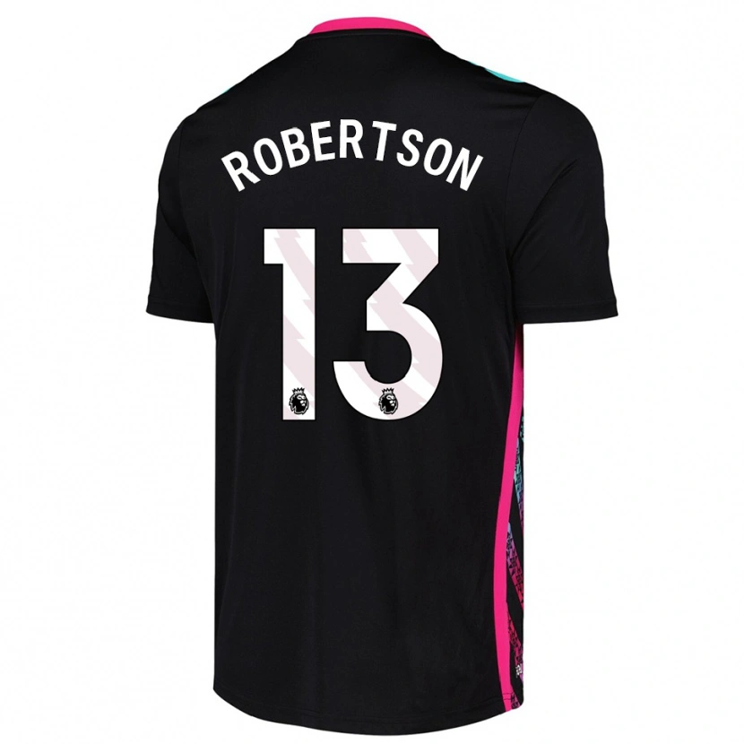Danxen Męski Finley Robertson #13 Czarny Biały Koszulka Bramkarska 2025/26