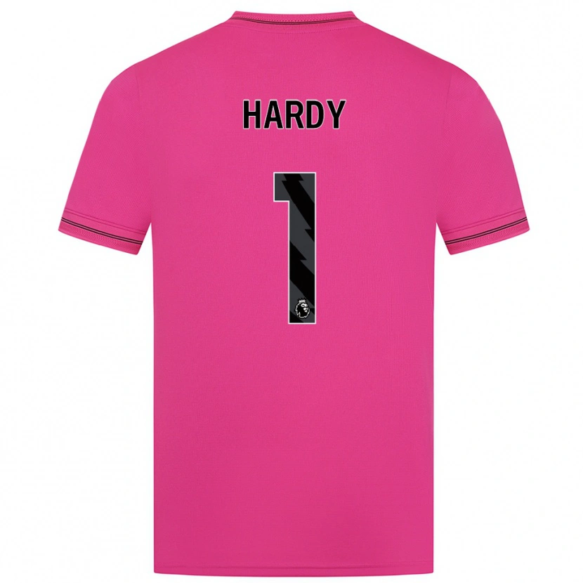 Danxen Męski George Hardy #1 Magenta Czarny Koszulka Bramkarska 2025/26