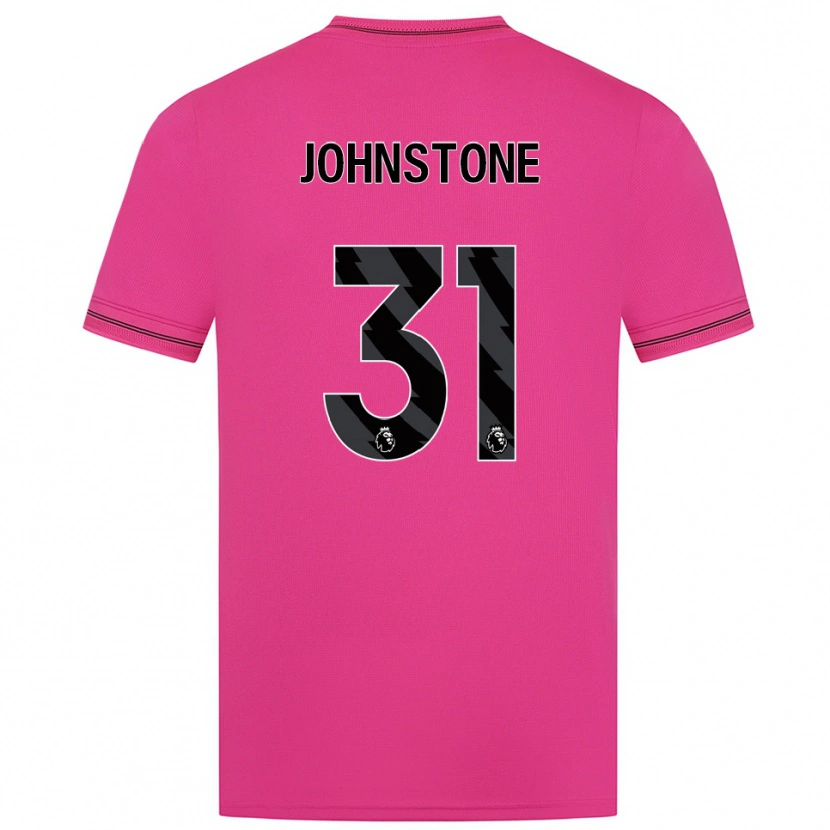 Danxen Męski Sam Johnstone #31 Magenta Czarny Koszulka Bramkarska 2025/26