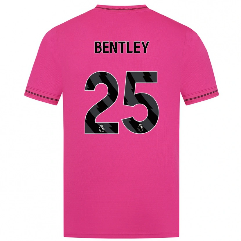 Danxen Męski Daniel Bentley #25 Magenta Czarny Koszulka Bramkarska 2025/26