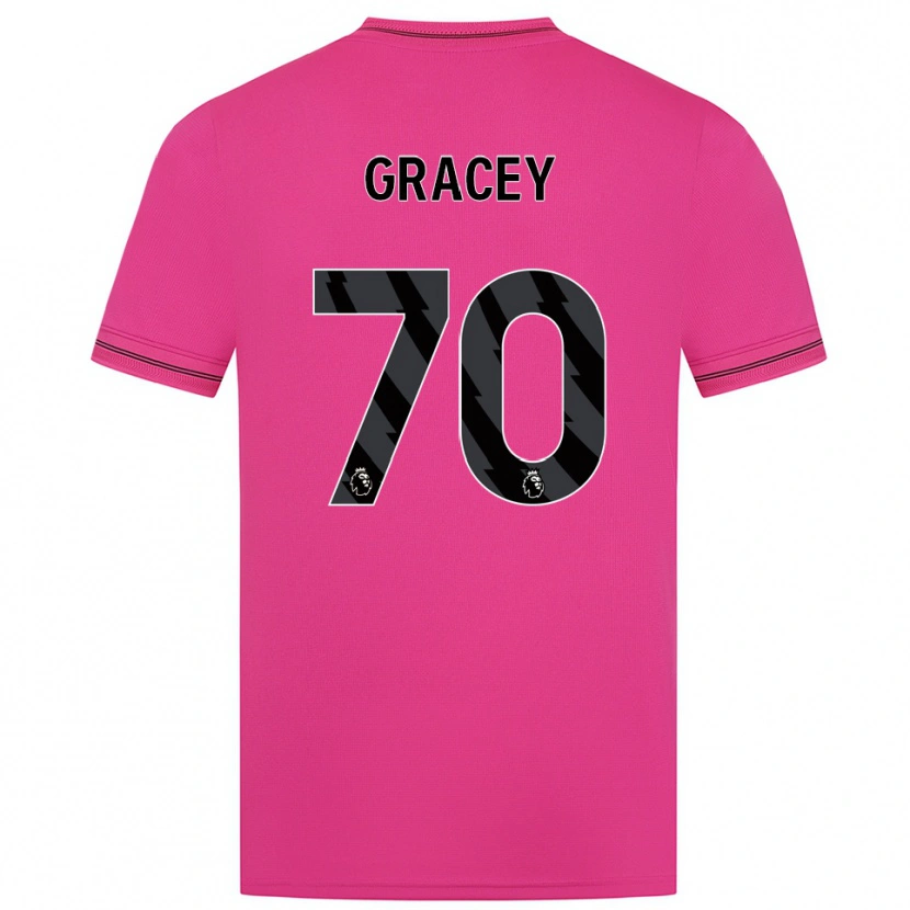 Danxen Męski Josh Gracey #70 Magenta Czarny Koszulka Bramkarska 2025/26