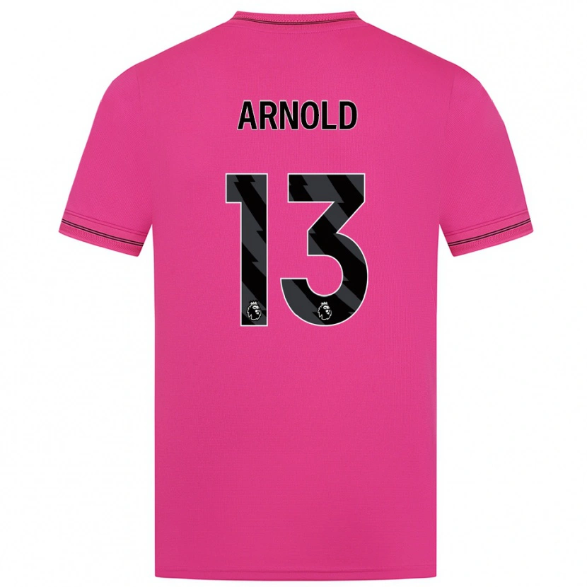 Danxen Męski Alfie Arnold #13 Magenta Czarny Koszulka Bramkarska 2025/26