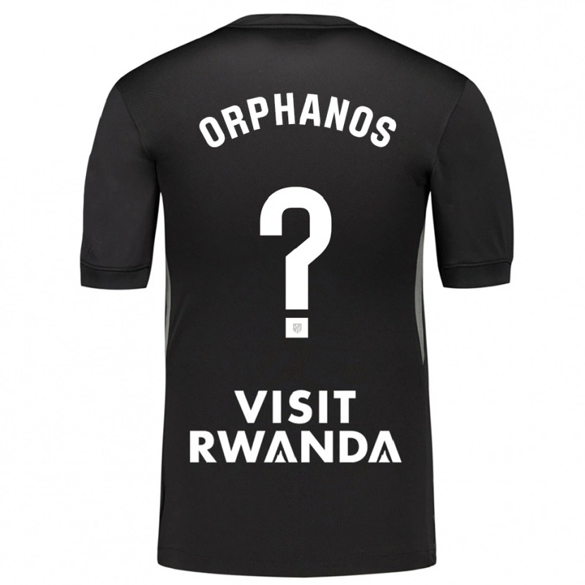 Danxen Męski Stamatis Orphanos #0 Czarno Biały Koszulka Bramkarska 2025/26