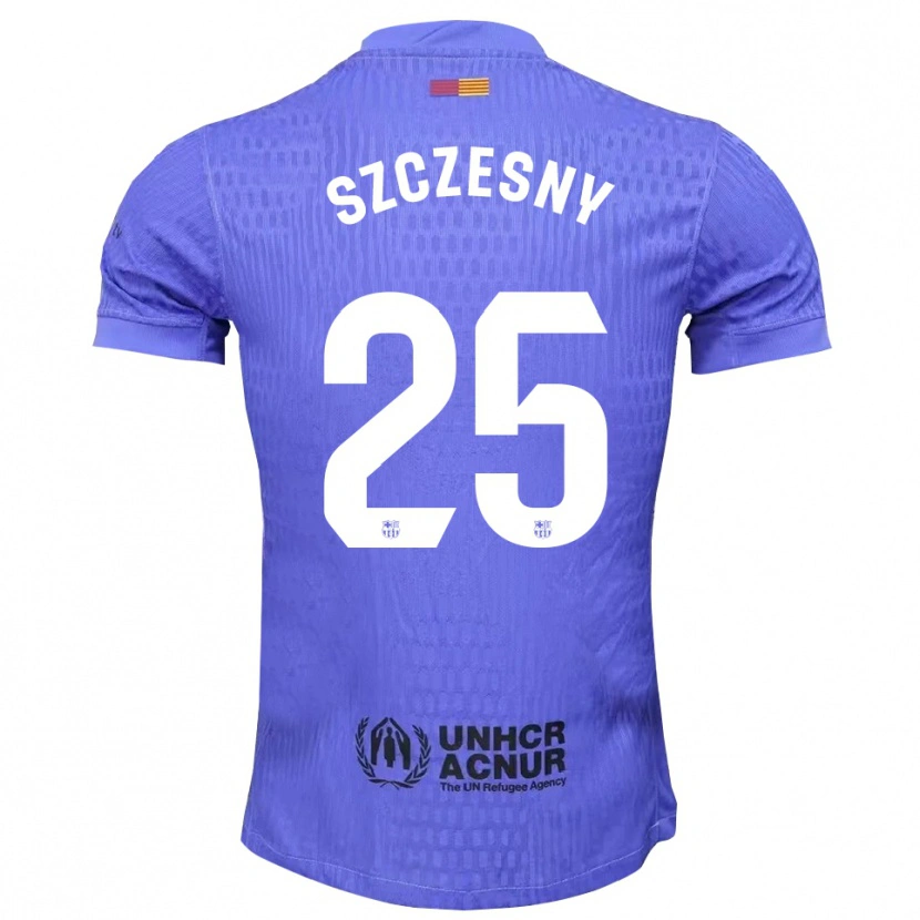 Danxen Męski Wojciech Szczesny #25 Niebiesko Czarny Koszulka Bramkarska 2025/26