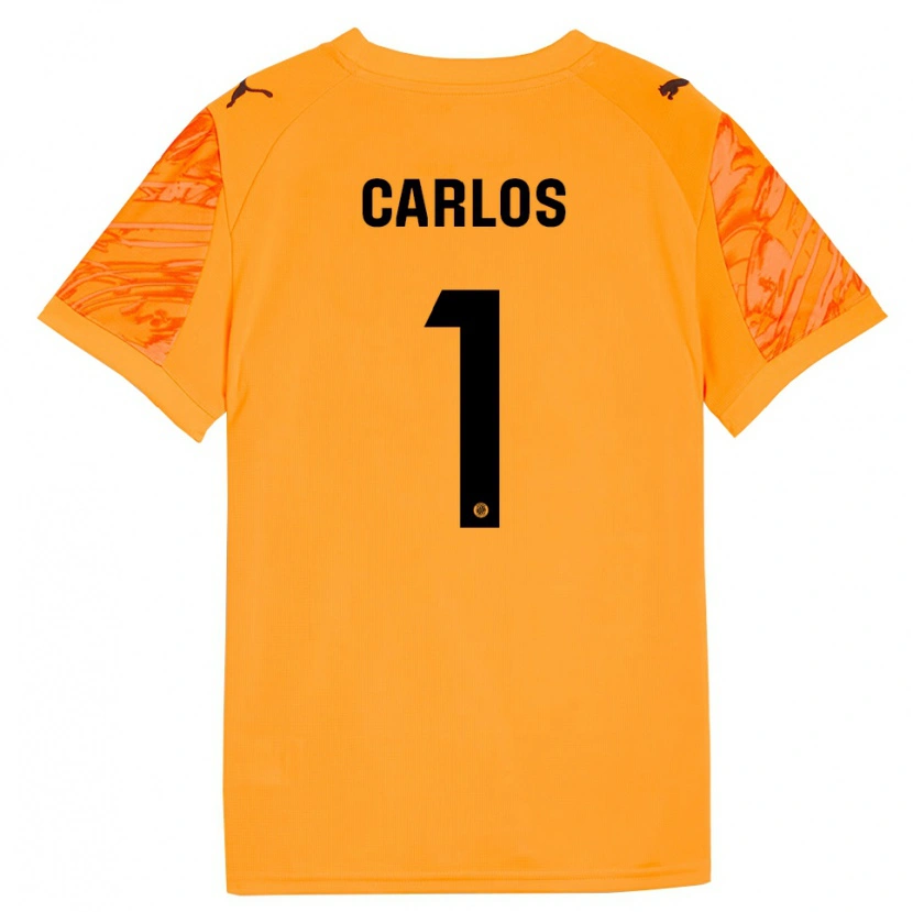 Danxen Męski Juan Carlos #1 Pomarańczowo Czarny Koszulka Bramkarska 2025/26