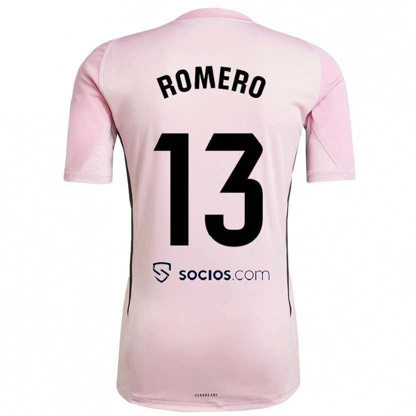 Danxen Męski Rafael Romero #13 Różowo Czarny Koszulka Bramkarska 2025/26