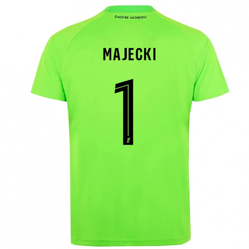 Danxen Męski Radoslaw Majecki #1 Zielono Czarny Koszulka Bramkarska 2025/26