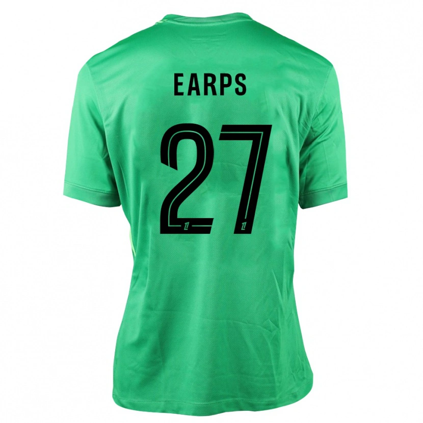 Danxen Męski Mary Earps #27 Zielono Czarny Koszulka Bramkarska 2025/26
