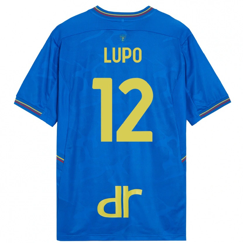 Danxen Męski Christian Lupo #12 Królewski Niebieski Brązowy Koszulka Bramkarska 2025/26
