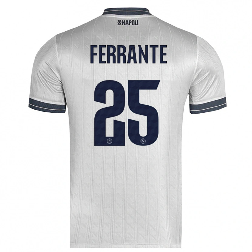 Danxen Męski Mathias Ferrante #25 Jasnoszary Koszulka Bramkarska 2025/26