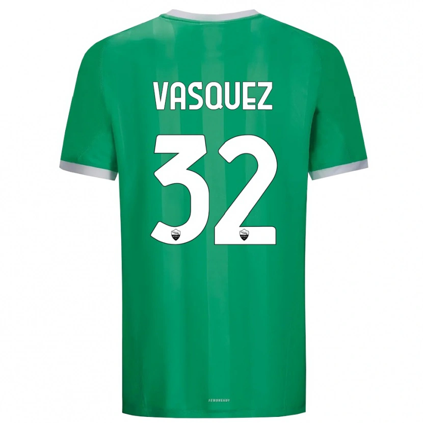 Danxen Męski Devis Vásquez #32 Zielony Biały Koszulka Bramkarska 2025/26