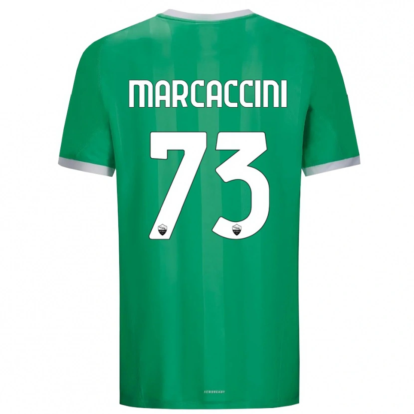 Danxen Męski Alessio Marcaccini #73 Zielony Biały Koszulka Bramkarska 2025/26