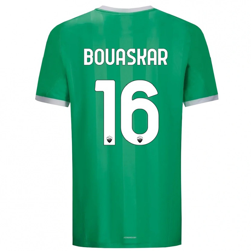 Danxen Męski Slim Bouaskar #16 Zielony Biały Koszulka Bramkarska 2025/26