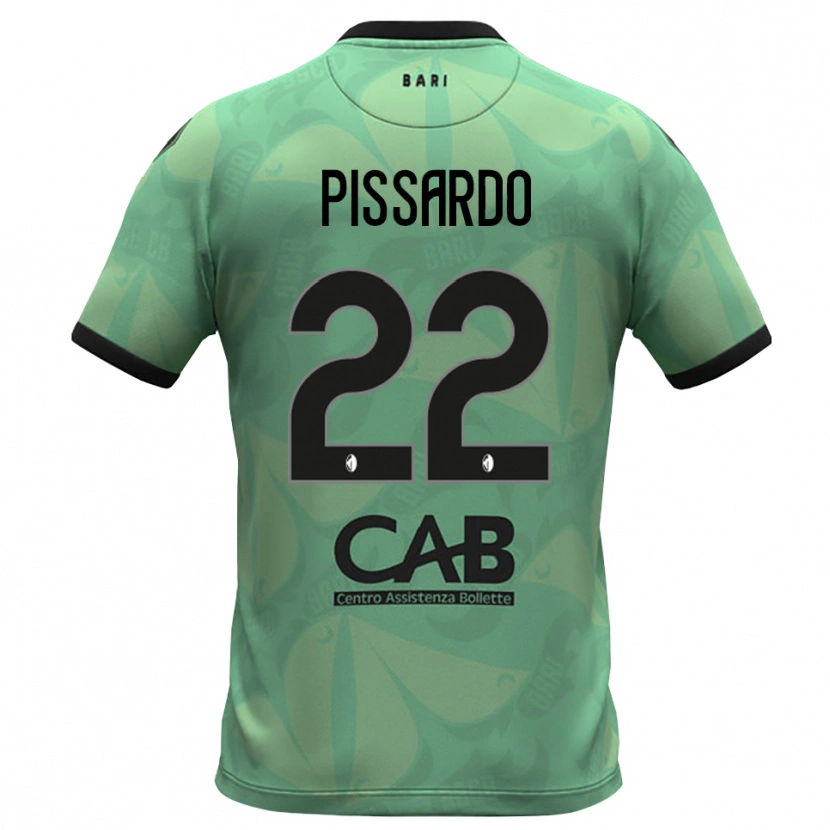 Danxen Męski Marco Pissardo #22 Ciemny Morski Zielony Koszulka Bramkarska 2025/26