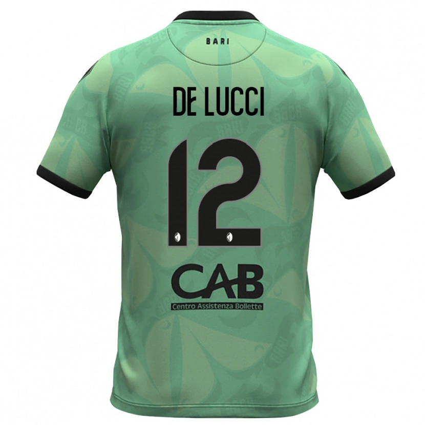 Danxen Męski Paolo De Lucci #12 Ciemny Morski Zielony Koszulka Bramkarska 2025/26