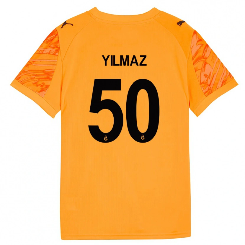 Danxen Męski Jankat Yılmaz #50 Ciemny Pomarańczowy Czarny Koszulka Bramkarska 2025/26