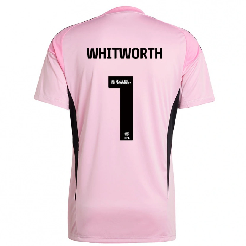 Danxen Męski Joe Whitworth #1 Czarny Różowy Koszulka Bramkarska 2025/26