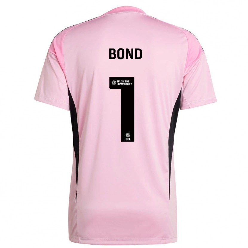 Danxen Męski Abbi Bond #1 Czarny Różowy Koszulka Bramkarska 2025/26