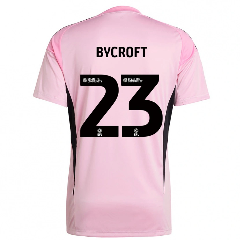 Danxen Męski Jack Bycroft #23 Czarny Różowy Koszulka Bramkarska 2025/26