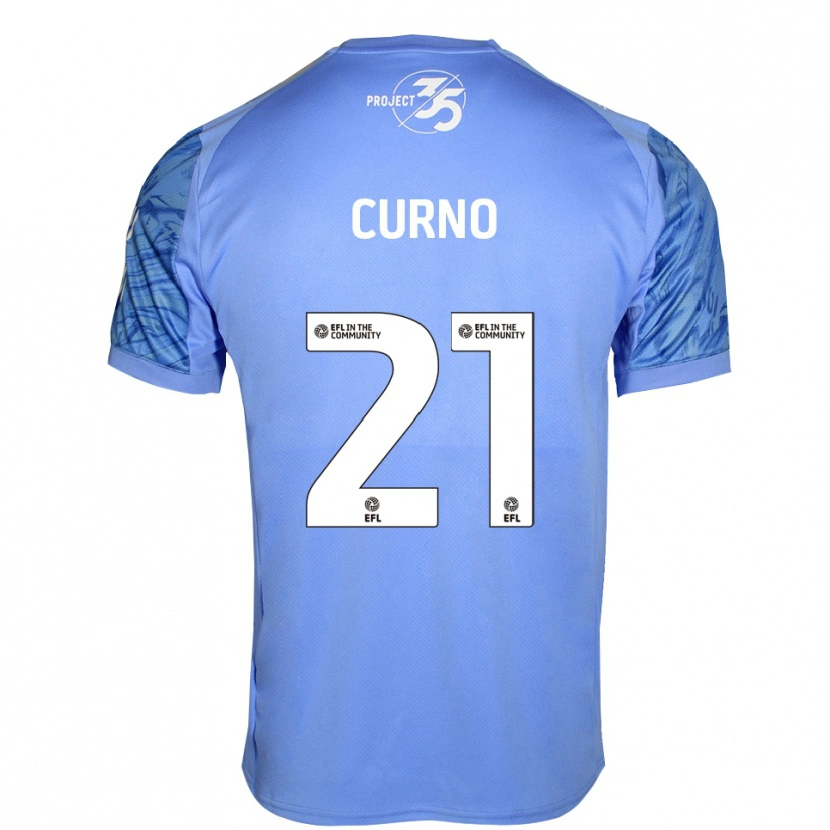 Danxen Męski Maddi Curno #21 Królewski Błękit Koszulka Bramkarska 2025/26