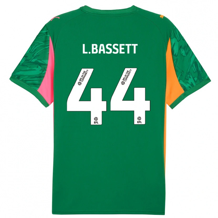 Danxen Męski Louis Bassett #44 Ciemnozielony I Biały Koszulka Bramkarska 2025/26