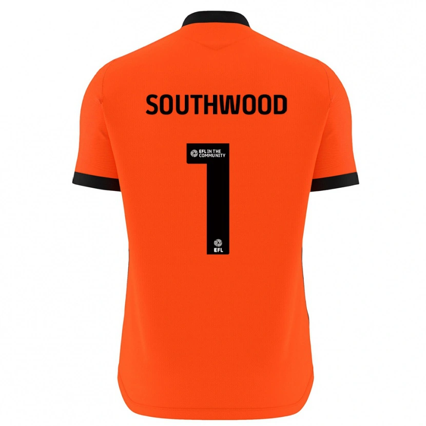 Danxen Męski Luke Southwood #1 Czarny Czerwony Koszulka Bramkarska 2025/26