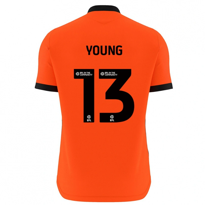 Danxen Męski Brad Young #13 Czarny Czerwony Koszulka Bramkarska 2025/26