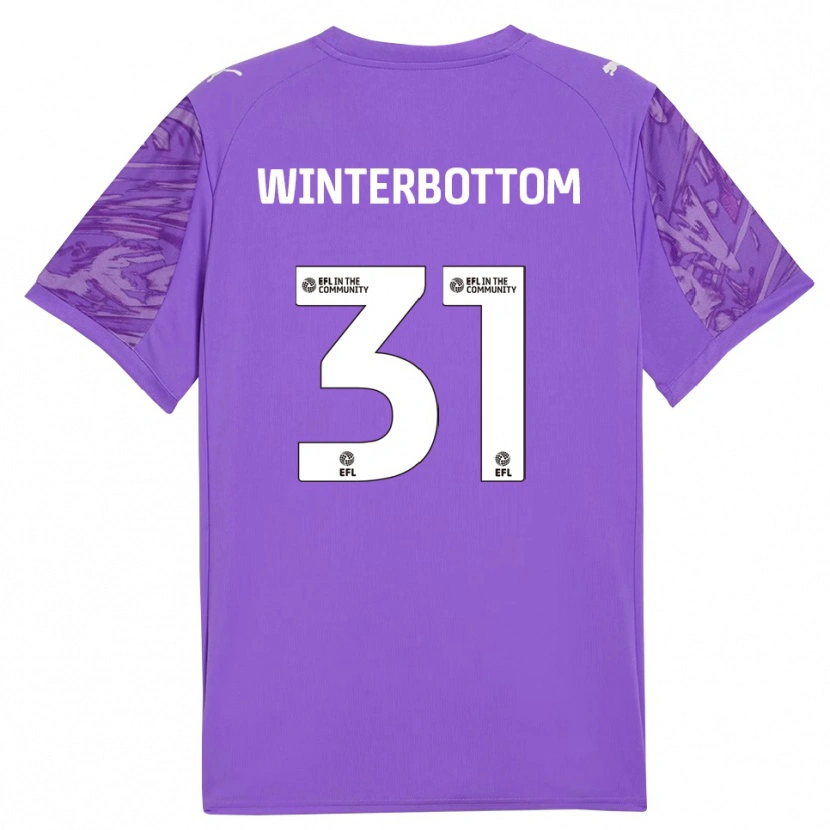 Danxen Męski Ben Winterbottom #31 Średni Błękit Stali Koszulka Bramkarska 2025/26