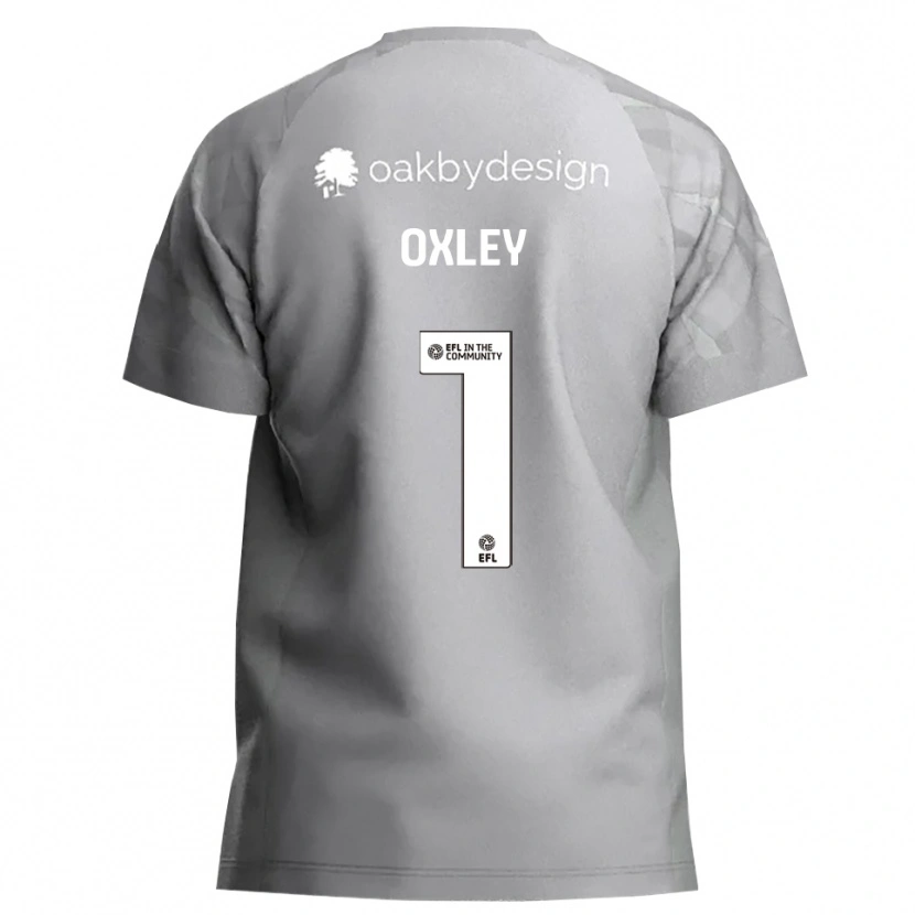 Danxen Męski Mark Oxley #1 Ciemny Szary Koszulka Bramkarska 2025/26