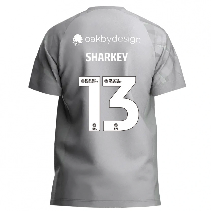 Danxen Męski Toby Sharkey #13 Ciemny Szary Koszulka Bramkarska 2025/26