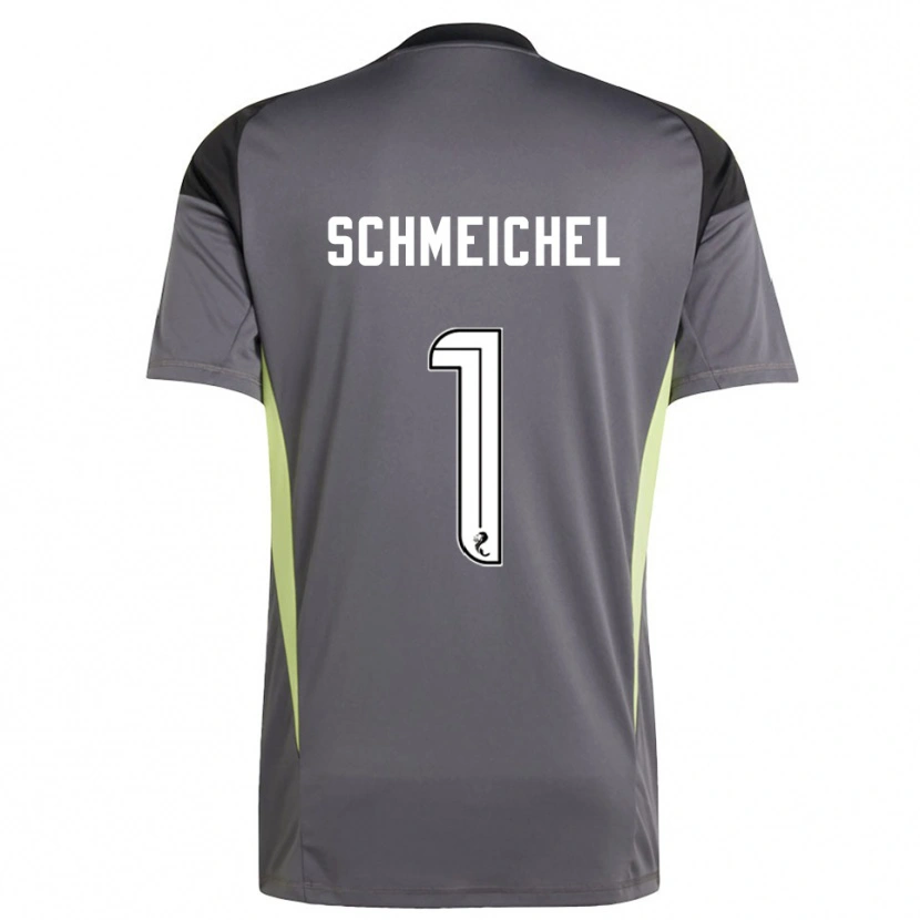 Danxen Męski Kasper Schmeichel #1 Biały Szary Koszulka Bramkarska 2025/26