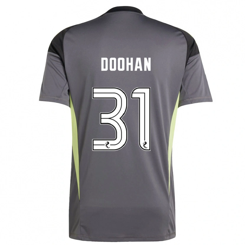 Danxen Męski Ross Doohan #31 Biały Szary Koszulka Bramkarska 2025/26