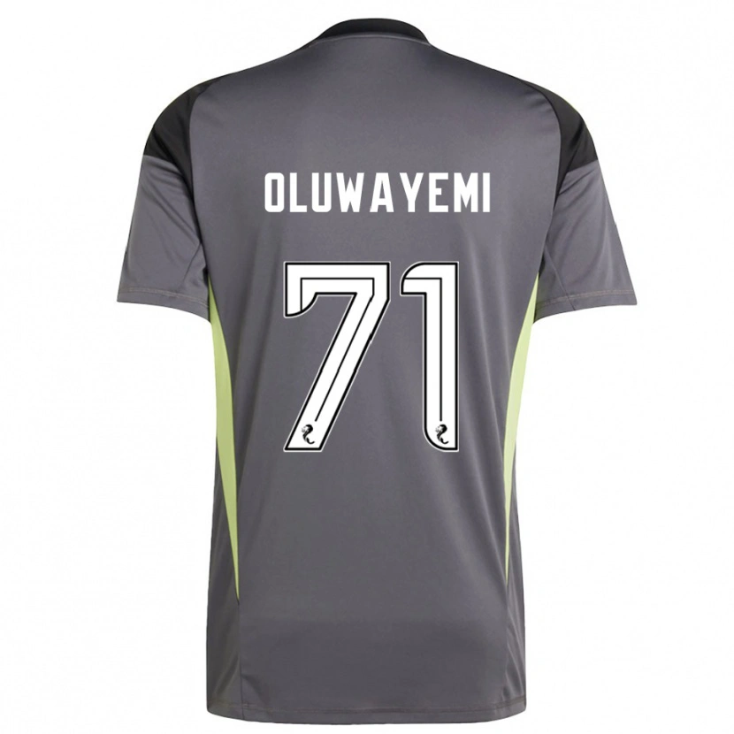 Danxen Męski Tobi Oluwayemi #71 Biały Szary Koszulka Bramkarska 2025/26
