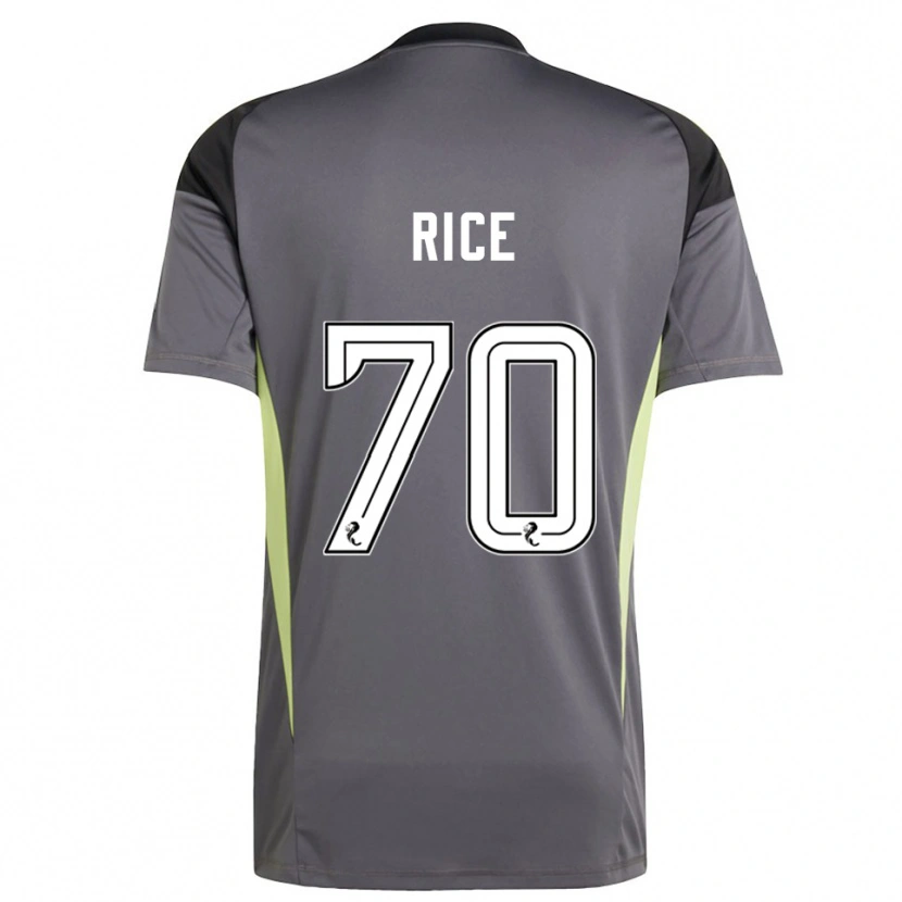 Danxen Męski Aidan Rice #70 Biały Szary Koszulka Bramkarska 2025/26