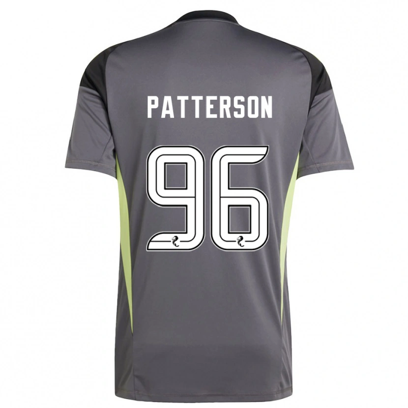 Danxen Męski Cameron Patterson #96 Biały Szary Koszulka Bramkarska 2025/26