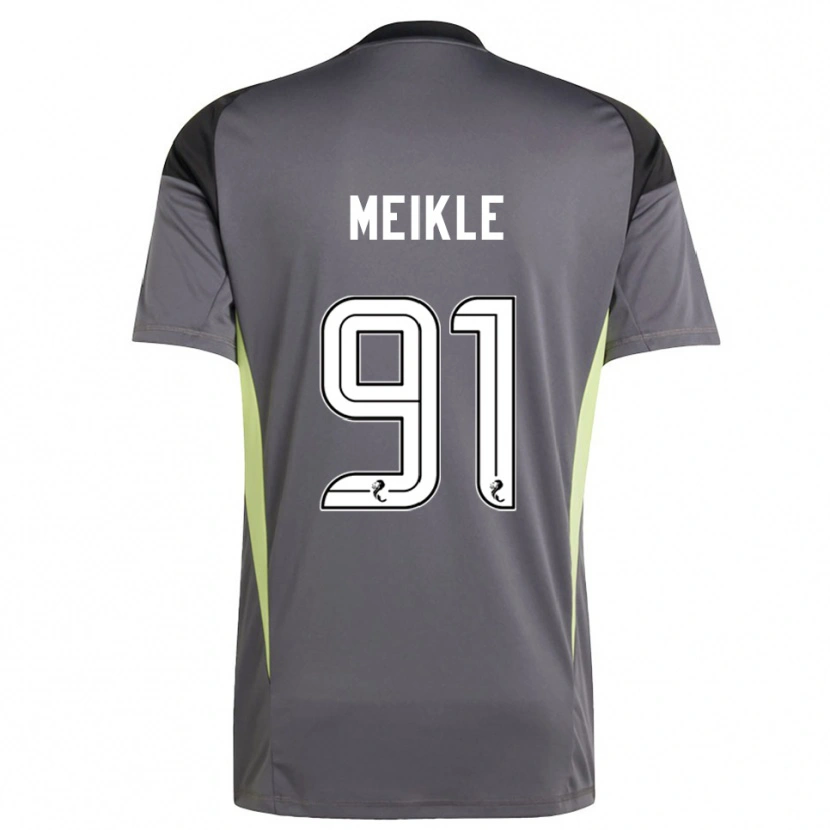 Danxen Męski Jamie Meikle #91 Biały Szary Koszulka Bramkarska 2025/26