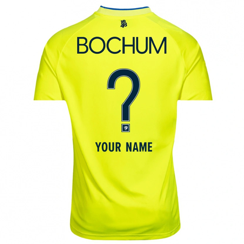Danxen Męski VfL Bochum Żółty Zielony Koszulka Bramkarska 2025/26