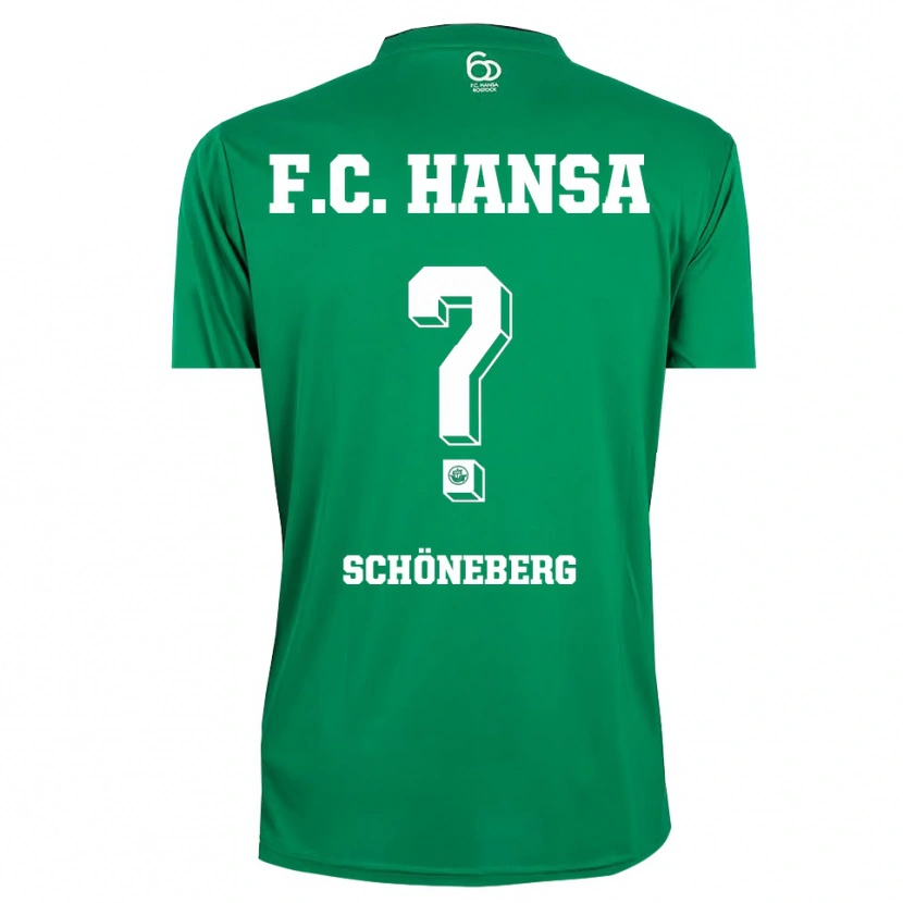 Danxen Męski Tom Schöneberg #0 Zielony Pomarańczowy Różowy Koszulka Bramkarska 2025/26