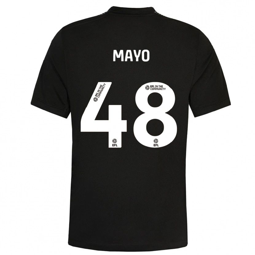 Danxen Męski Bradley Mayo #48 Czarno-Biały Koszulka Bramkarska 2025/26