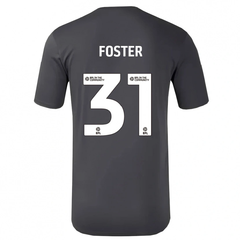 Danxen Męski Owen Foster #31 Czarno-Biały Koszulka Bramkarska 2025/26