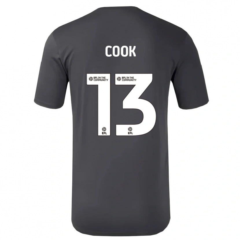 Danxen Męski Ruby Cook #13 Czarno-Biały Koszulka Bramkarska 2025/26