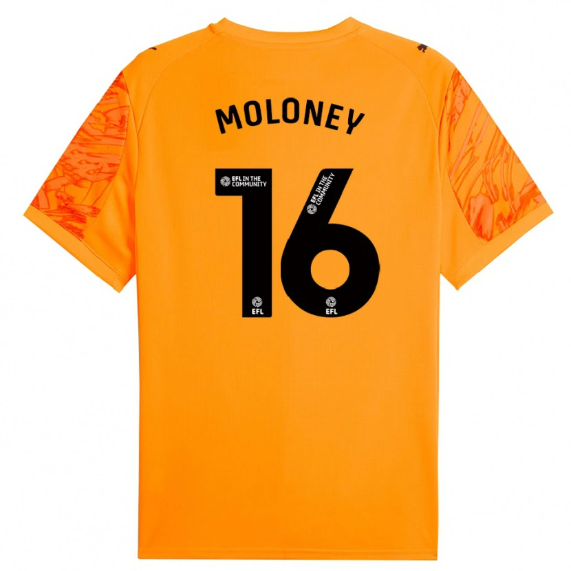 Danxen Męski George Moloney #16 Pomarańczowy I Czarny Koszulka Bramkarska 2025/26