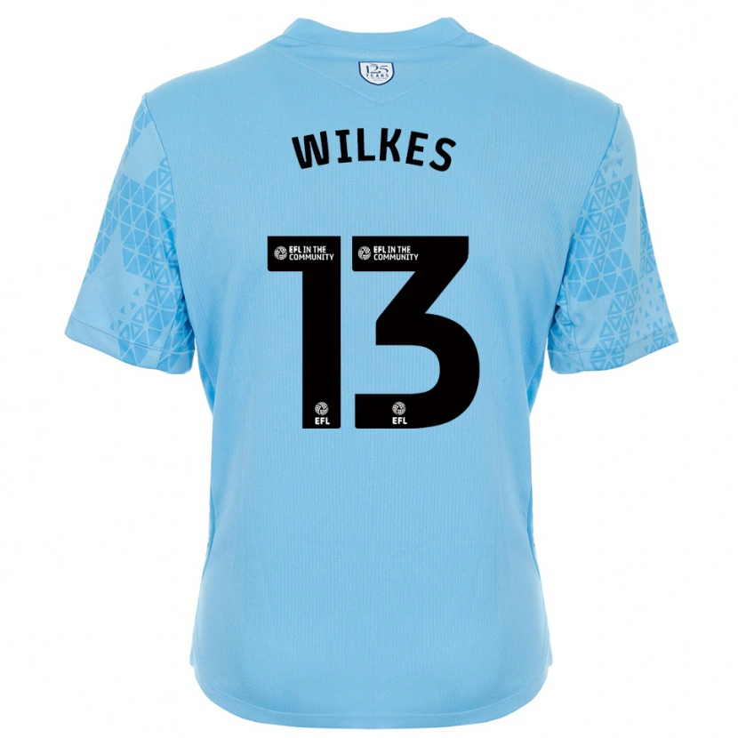 Danxen Męski Liam Wilkes #13 Błękitno-Czarny Koszulka Bramkarska 2025/26