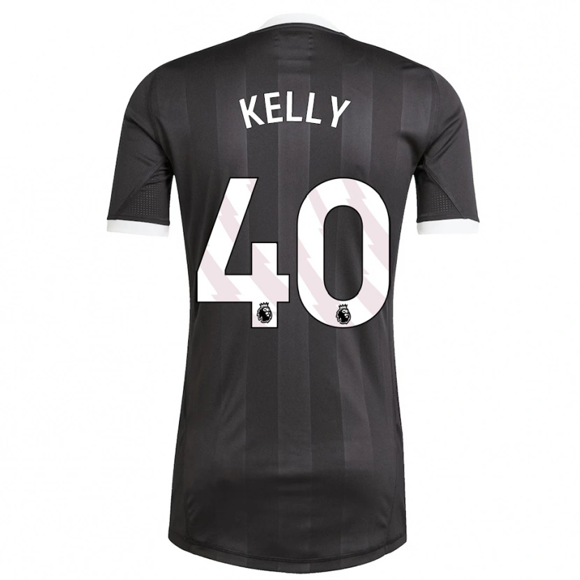 Danxen Męski Soffia Kelly #40 Czarny Biały Koszulka Bramkarska 2025/26
