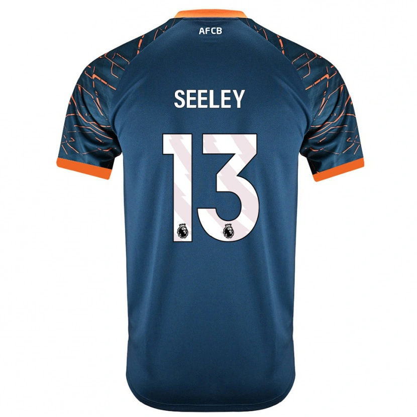 Danxen Męski Will Seeley #13 Ciemnoniebieski Łupek Koszulka Bramkarska 2025/26